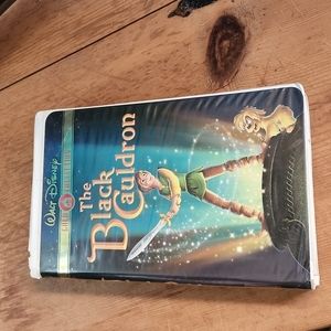 The black cauldron vhs tape